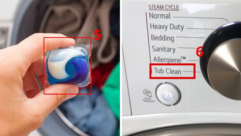 Dấu hiệu nhận biết máy giặt của bạn cần được làm sạch ngay lập tức