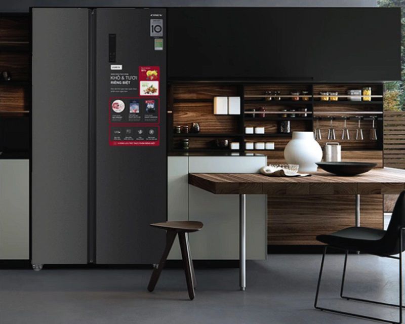Top các kiểu dáng tủ lạnh hợp lý nhất cho gia đình 4 người