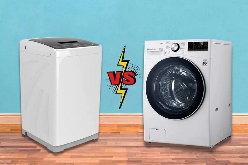 Tìm hiểu tổng quan về máy giặt cửa trước và máy giặt cửa trên
